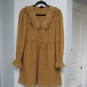 Wednesdays girls polka dot midi dress